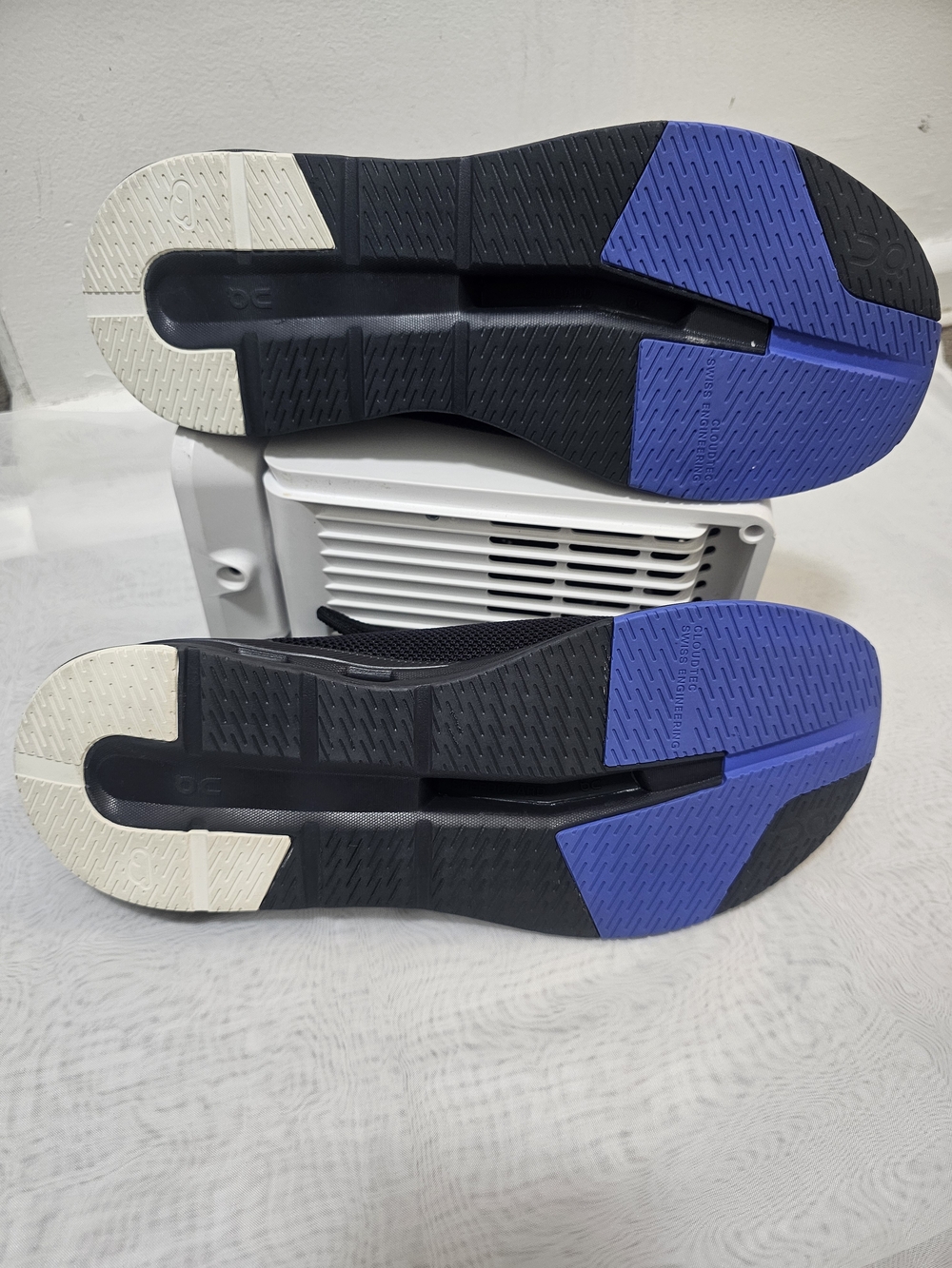 On CloudeasyBlack MeshLaceUp LowTop AthleticSneakers 3MO11730485Size US13 UK12.5 - Picture 8 of 12